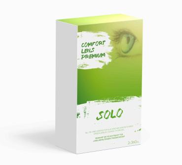 Comfort Lens Premium SOLO+ Sparpack (2x360ml)